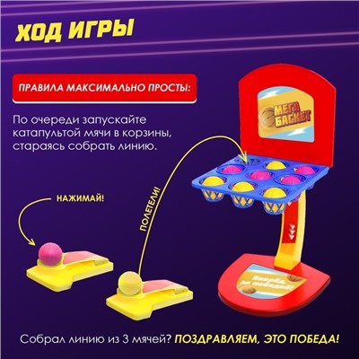 Настольная игра «Мегабаскет»