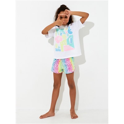 Купальные шорты детские для девочек Ombrina2