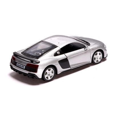 Машина металлическая AUDI R8 COUPE, 1:32, инерция, открываются двери, цвет серый