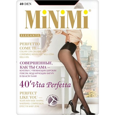 MiNi-Vita Perfetta 40/2 Колготки MINIMI Vita Perfetta 40 утяжка талии
