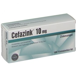 Cefazink (Цефазинк) 10 mg 100 шт