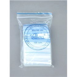 Пакет ПВД с замком (zip-lock) 80x180 упаковка 100 шт