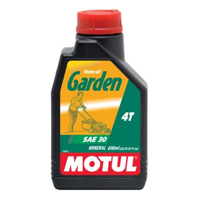 Масло моторное Motul GARDEN 4T SAE 30, 600 мл 106999