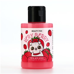 Гель для душа Very berry, 110 мл, аромат сладкой ягоды, BEAUTY FOX