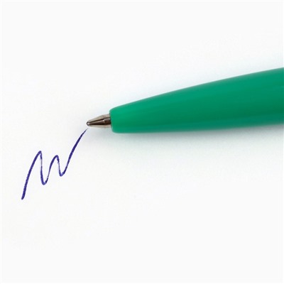 Ручка шариковая пластик автоматическая «Учитель №1», синяя паста 0.7 мм