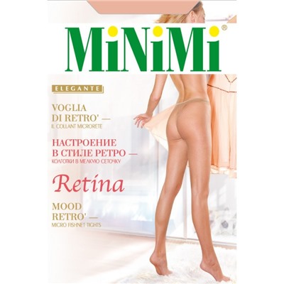 MiNi-Retina сетка/1 Колготки MINIMI Retina сетка