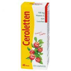 Ceroletten (Церолеттен) Vitamin C Dr. Grandel 40 шт