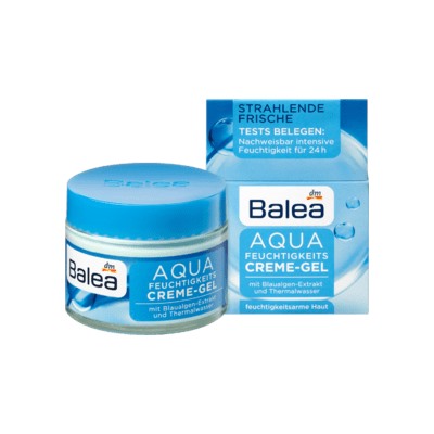 Balea Aqua Feuchtigkeits-Cremegel, Балеа крем-гель Aqua увлажняющий, 50 мл