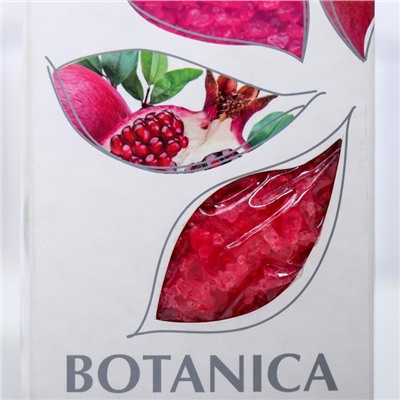 Соль для ванн BOTANICA, гранат и вишня, 700 г