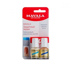 Защитный экран для ногтей Mavala Nail Shield, 2 шт. по 5 мл