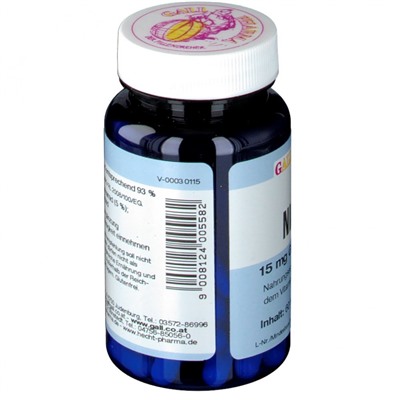 GALL PHARMA Niacin 15 mg GPH Капсулы, 60 шт