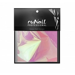 RuNail, Фольга с эффектом "Битое стекло", цвет: розовый (4см*100см) №3148