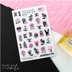 Fashion Nails, Слайдер-дизайн Sticker 32