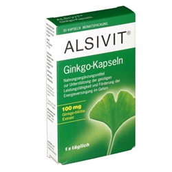ALSIVIT (АЛСИВИТ) Ginkgo Гинкго-Kapseln 30 шт