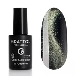 Гель-лак Grattol Cat Eye 9D №01, 9 мл