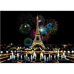 Скретч-картины - Fireworks Paris