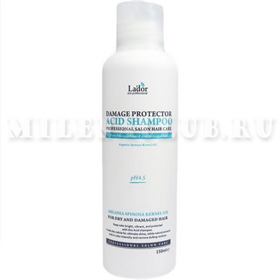 La`Dor Шампунь для волос с аргановым маслом Damaged Protector Acid Shampoo 150 мл