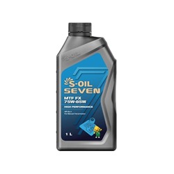 Автомобильное масло S-OIL 7 MTF FX 75W-85W, 1 л