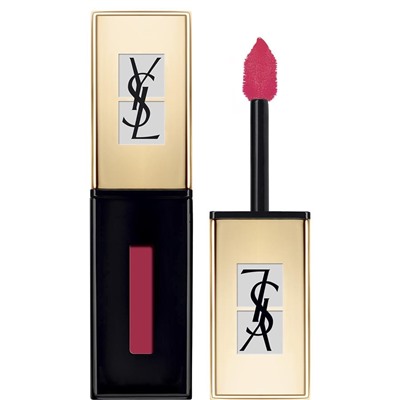 Yves Saint Laurent  (Ив Сен Лоран) Lippen Rouge Pur Couture Vernis a Levres Pop Water Блеск для губ, Nr. 206 Misty Pink / 6 мл