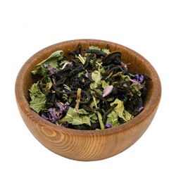 Иван-чай ферментированный крупнолистовой с листьями и ягодами смородины вес 1 кг