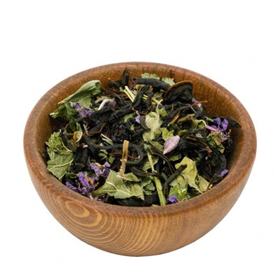 Иван-чай ферментированный крупнолистовой с листьями и ягодами смородины вес 1 кг