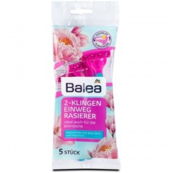 Balea (Балеа) 2-Klingen Einwegrasierer Одноразовая бритва с 2-мя лезвиями, 5 шт