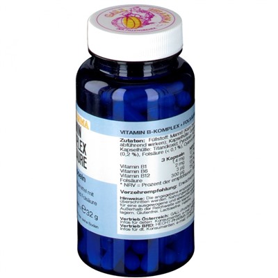 GALL PHARMA Vitamin B-Komplex + Folsaure GPH Капсулы, 120 шт