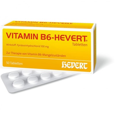 Vitamin (Витамин) B 6 - Hevert Tabletten 50 шт