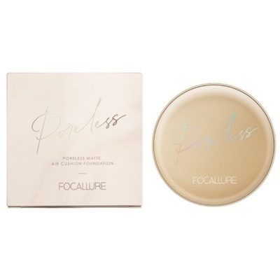 Крем-кушон тональный Focallure Poreless Matte Air Cushion Foundation, тон 101, 10 г