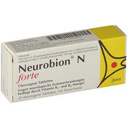 Neurobion (Нойробион) N forte Dragees 20 шт