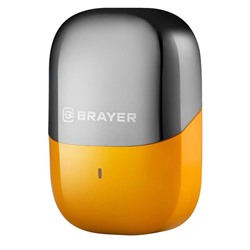 Электрическая бритва BRAYER BR3600, 5 Вт, роторная, 2 головки, влажное/сухое бритьё, АКБ