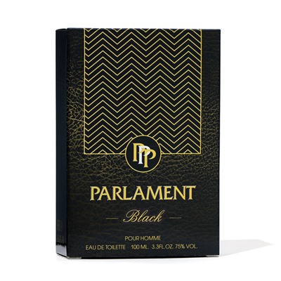 Туалетная вода для мужчин Parlament black, 100 мл