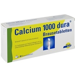 Calcium-dura (Кальциум-дура) 1000 Brausetabletten 40 шт