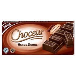 Шоколад тёмный Choceur Herbe Sahne 200 гр
