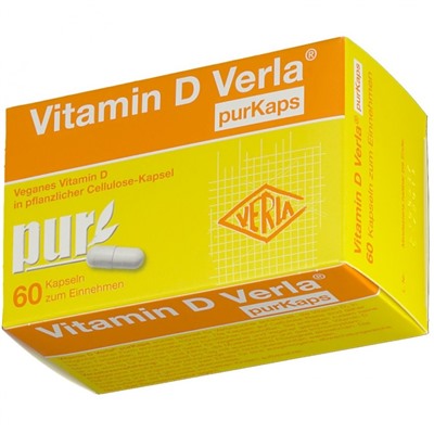 Vitamin (Витамин) D Verla purKaps 60 шт