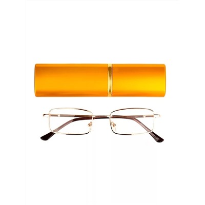 Готовые очки BOSHI A006 Золотистые (Ручка широкая) (+0.75)