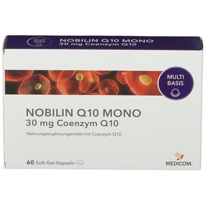 NOBILIN (НОБИЛИН) Q10 MONO 30 mg 60 шт
