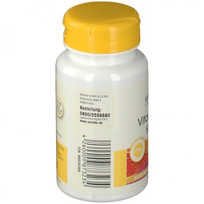WARNKE (ВЭЙРНК) Vitamin D3 500 I.E. 100 шт