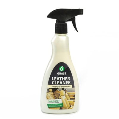 Очиститель-кондиционер кожи Grass Leather Cleaner, триггер, 600 мл