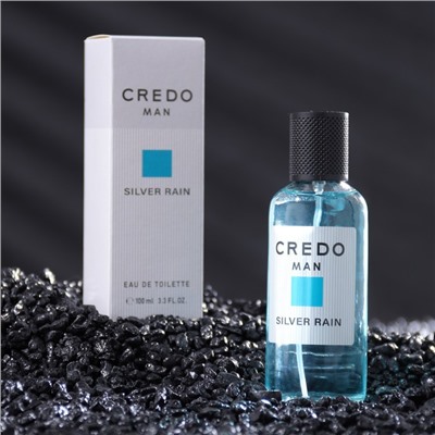 Туалетная вода мужская CREDO MAN Silver Rain, 100 мл (по мотивам Azzaro Chrome (Azzaro)