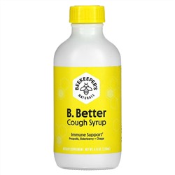 Beekeeper's Naturals, B. Better, сироп от кашля, 118 мл (4 жидк. унции)