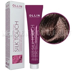 Ollin Silk Touch Безаммиачный стойкий краситель 5/71 Светлый шатен коричнево-пепельный 60мл