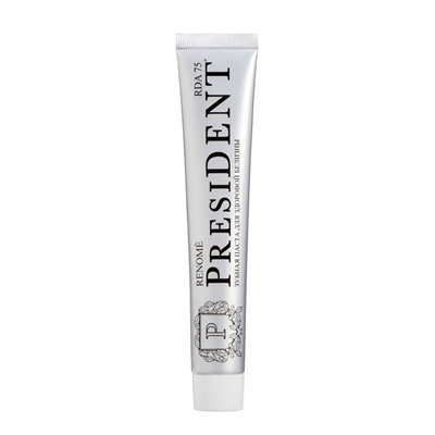 Зубная паста PRESIDENT, 75 RDA, Renome, 75 г