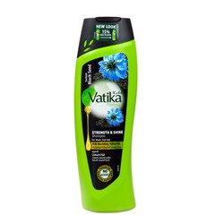 Шампунь для волос Dabur VATIKA BLACK SEED сила и блеск, 400 мл