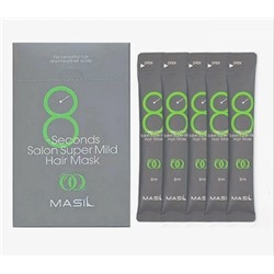 Восстанавливающая маска-филлер для ослабленных волос MASIL, 8 мл * 20 шт