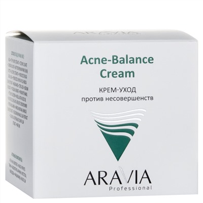 406636 ARAVIA Professional Крем-уход против несовершенств Acne-Balance Cream, 50 мл