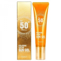 Солнцезащитный крем для лица и тела Deoproce Sun Gel SPF50 Hyaluronic Cooling