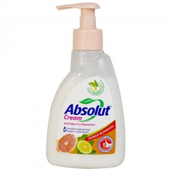 Жидкое крем-мыло антибактериальное Absolut (Абсолют) Грейпфрут и бергамот, 250 мл