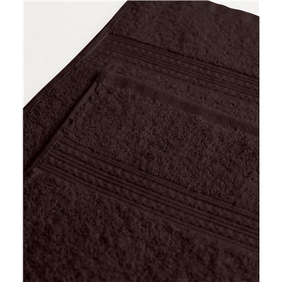 Полотенце махровое 70х140 &quot;Маруся&quot; темно-коричневый