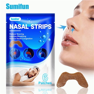 Пластырь от храпа NASAL STRIPS